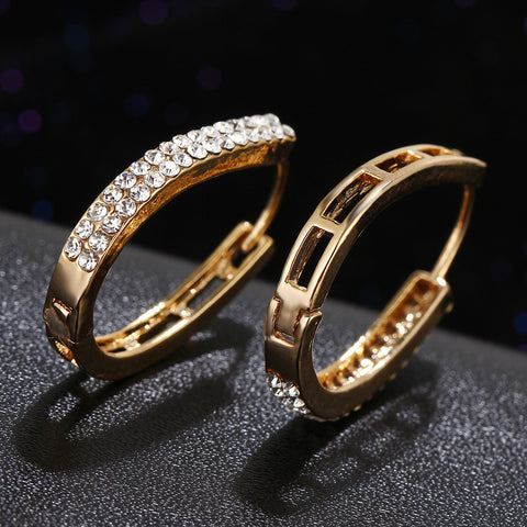 Crystal Stud Earrings for Women