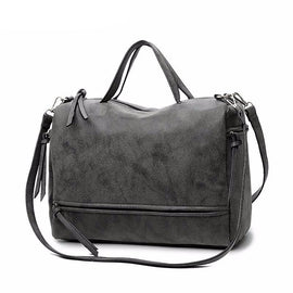 Nubuck Leather Women Handbag
