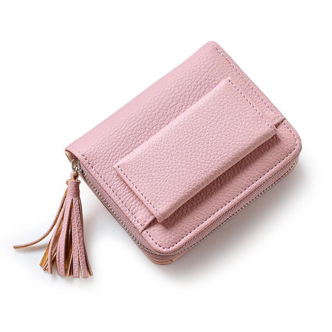 Tassel Pendant Short Money Wallet