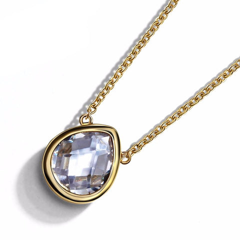 Teardrop Pendant Necklace