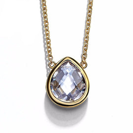 Teardrop Pendant Necklace