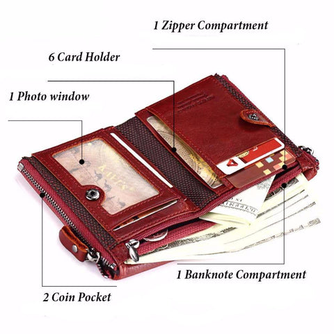 Vintage Small Women Wallet