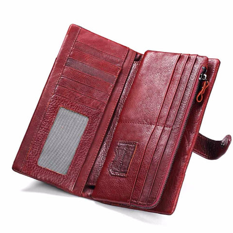 Genuine Leather Women Wallet