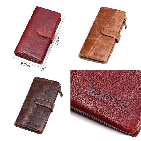 Genuine Leather Women Wallet