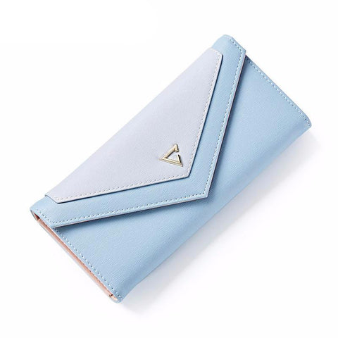 Geometric Envelope Clutch Wallet