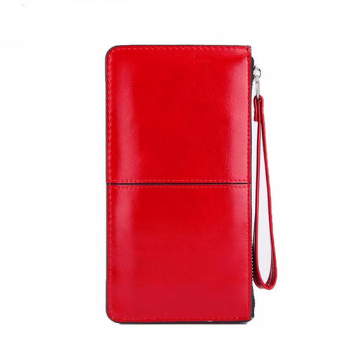 Oil Leather Fashioned Wallet