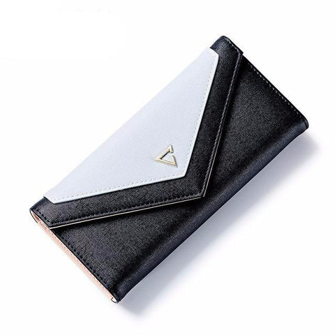 Geometric Envelope Clutch Wallet