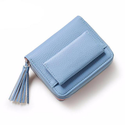 Tassel Pendant Short Money Wallet