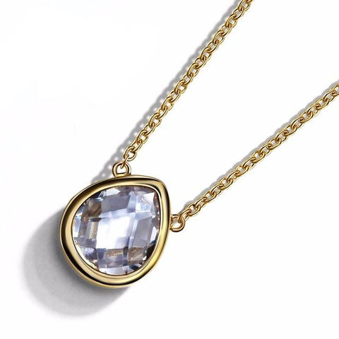 Teardrop Pendant Necklace