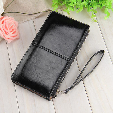 Oil Leather Fashioned Wallet
